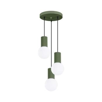 SL.1725 - Csillár zsinóron HALO 3xG9/8W/230V átm. 25 cm zöld SL.1725 kép