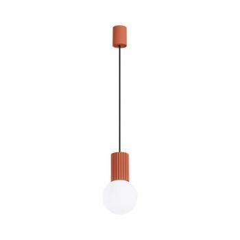 SL.1729 - Csillár zsinóron HALO 1xG9/8W/230V átm. 12 cm narancs SL.1729 kép