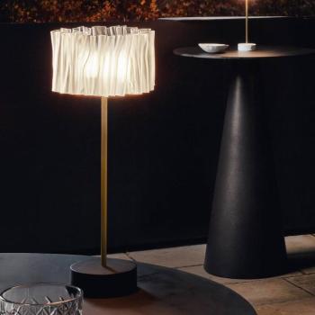 Slamp Accordéon Battery asztali lámpa, Prisma/fekete kép