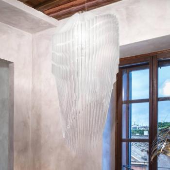 Slamp Avia S designer lógó világítás fehér színben kép