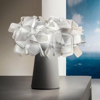 Slamp Clizia LED tölthető asztali világítás, füstszürke, dimmelhető fényerővel kép