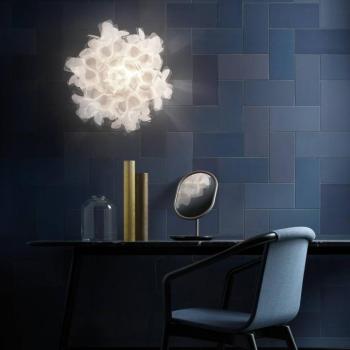 Slamp Clizia Mama Non Mama fali lámpa fehér Ø53cm kép
