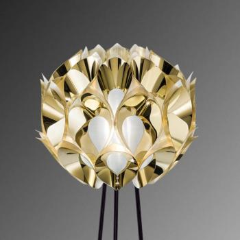 Slamp Flora - designer állólámpa, arany kép