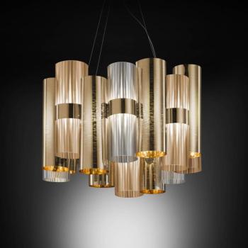 Slamp La Lollo M LED függő lámpa, arany kép