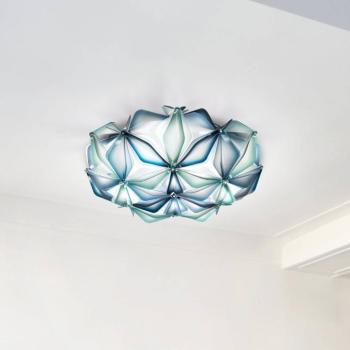Slamp La Vie M lámpa, szélesség 47 cm, kék kép