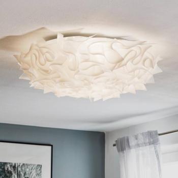Slamp Veli designer mennyezeti világítás, Ø 78 cm, opál kép