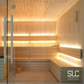 SLC LED-csík szauna 105°C-ig, 24V IP67 5m 3,000K kép