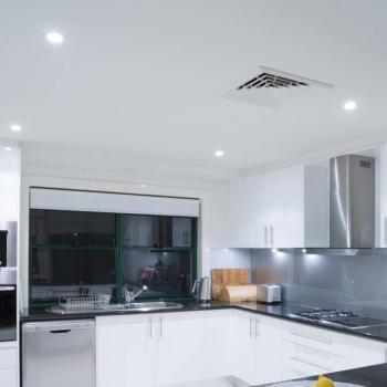 SLC One 360°-os LED-es süllyesztett lámpa tompított-meleg fehér színben kép