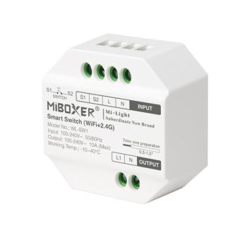 Smart Switch , okoskapcsoló , RF kapcsoló, SMART , WiFi+2.4G, Smart Plug & Switch , Miboxer (Mi-Light) , WL-SW1 kép