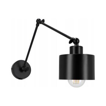 SmartLED Fali lámpa 1xE27/20W/230V fekete 7030