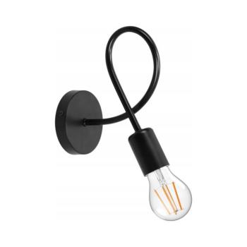 SmartLED Fekete fali lámpa 1xE27/20W/230V 7035