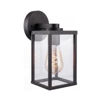 SmartLED Kültéri fali lámpa 1xE27/25W/230V IP54 fekete 5760 kép