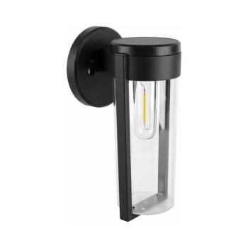 SmartLED LED napelemes fali lámpa LED/1W/3,7V 500 mAh IP65 fekete 7186 kép