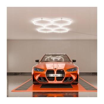 SmartLED LED Stm mennyezeti lámpatest HEXAGON LED/192W/85-265V 5000K CRI 90 IP54 fehér 5420 kép