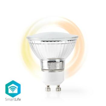 SmartLife LED Bulb | Wi-Fi | GU10 | 330 lm | 5 W | Meleg Fehér | 1800 – 2700 K | Energia osztály: A+ | Android™ & iOS | Átmérő: 50 mm | PAR16