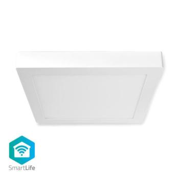 SmartLife Mennyezeti lámpa | Wi-Fi | Hideg Fehér / Meleg Fehér / RGB | Négyzet | 1400 lm | 2700 – 6500 K | IP20 | Energia osztály: G | Android™ / IOS kép