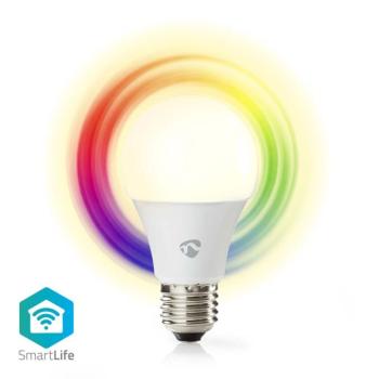 SmartLife Színes izzó | Wi-Fi | E27 | 806 lm | 9 W | Meleg és lehűlni fehér / RGB | 2700 – 6500 K | Android™ / IOS | Izzó | 1 db kép