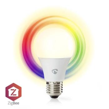SmartLife Színes izzó | Zigbee 3.0 | E27 | 806 lm | 9 W | Meleg és lehűlni fehér / RGB | 2200 – 6500 K | Android™ / IOS | Izzó | 1 db kép