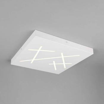 Snip LED mennyezeti lámpa, matt fehér, hossza 50 cm, fém, CCT kép