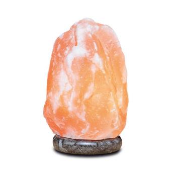 Só világítás Rock 2 - 3 kg, márvány talapzat, borostyán kép