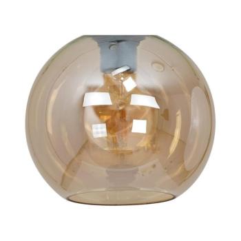 Univerzális SOFIA E27 cserebúra, átmérő 20 cm, füstös bézs PLM524 kép