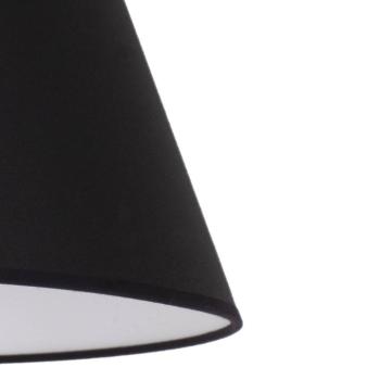 Sofia lámpabúra, magasság 25 cm, fekete/fehér kép