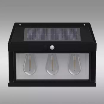 Solar lampa mozgásérzékelővel Pir Talin 3 46826 KD3 kép