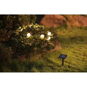 SOLAR LED STRING LIGHT 23439 0.6W 8PCS. 2000K IP71 kép