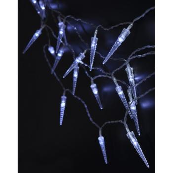 Solight kültéri fényfüzér 50 akril jégcsap alakú LED-del, 7,5 m kép
