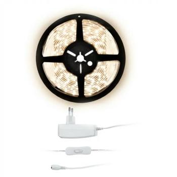 Solight LED fényszalag WM50N-20T, 5 m, készlet 12 V-os adapterrel kép