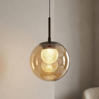 Solis LED lógó világítás, 1 izzós, bronz, üveg, 2 700 K kép