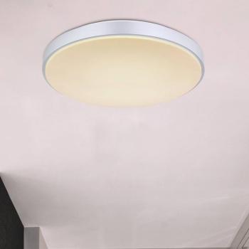Sonny LED-es mennyezeti lámpa, ezüst, CCT, Ø 41 cm kép