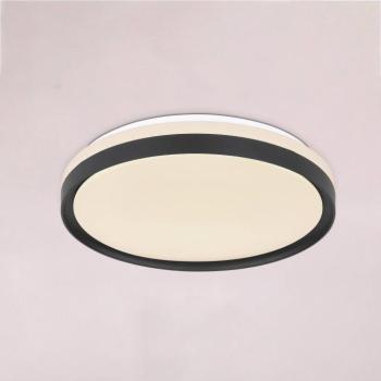 Sonny LED mennyezeti lámpa, fekete, CCT, Ø 39 cm kép