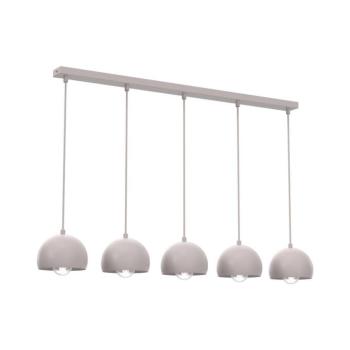 SOOL kábelre függesztett csillár 5xE27/15W/230V krémszínű 1322 kép