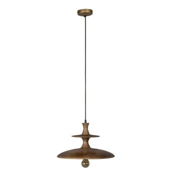 Sötét natúr színű mangófa függőlámpa ø 43 cm Cath – Dutchbone kép