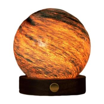 Sötétbarna-sötét natúr színű USB fénydekoráció ø 8 cm Stellar Ocean – Gingko kép