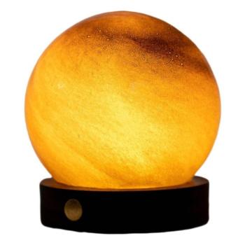 Sötétbarna USB fénydekoráció ø 8 cm Sand Storm – Gingko kép