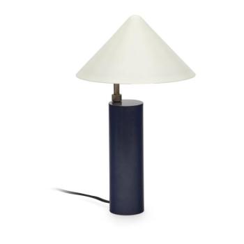 Sötétkék asztali lámpa fém búrával (magasság 42 cm) Shiva – Kave Home kép