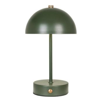 Sötétzöld LED asztali lámpa fém búrával (magasság 25 cm) Holt – House Nordic kép