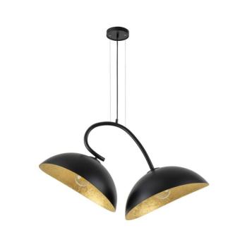 SPACE lógcsillár 2xE27/60W/230V fekete/arany 40585 kép