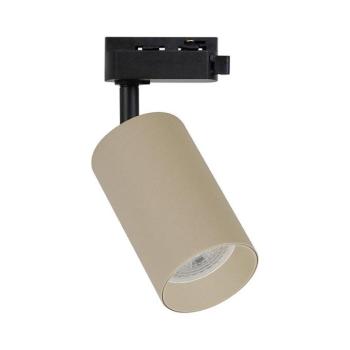 Spotlámpa 1-fázisú sínrendszerhez PIPE 1xGU10/10W/230V bézs ML2334 kép