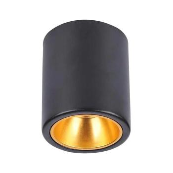 Spotlámpa 1xGU10/35W/230V kerek fekete 6691 kép