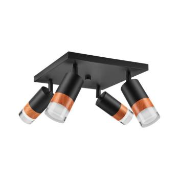 Spotlámpa AURORA 4xGU10/10W/230V LM-4.151/A/CZARNY kép