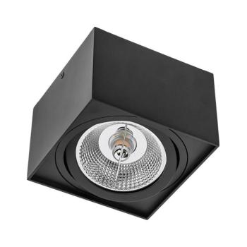 Spotlámpa CHLOE AR111 1xGU10/50W/230V szögletes fekete 005039 kép