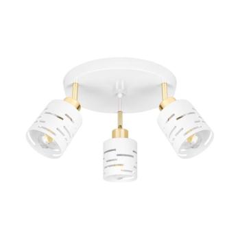 Spotlámpa ELEN 3xE27/35W/230V fehér/arany ELEN CEILING LIGHT 3 WHITE