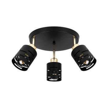 Spotlámpa ELEN 3xE27/35W/230V fekete/arany ELEN CEILING LIGHT 3 BLACK kép