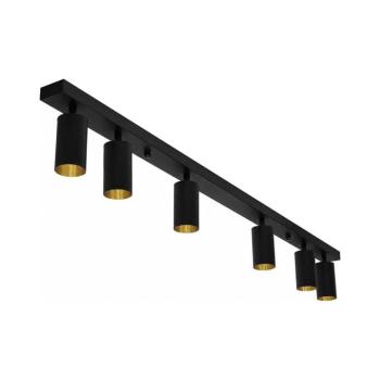 Spotlámpa FILO 6xGU10/30W/230V fekete/arany SKU046985