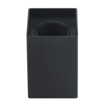 Spotlámpa négyzet alakú műanyag max 10w, GU10, fekete, Optonica, 2004 kép