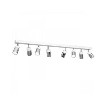 Spotlámpa NEST 8xGU10/8W/230V fehér/króm 1781 kép