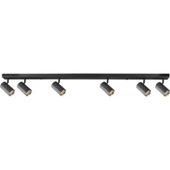 spotlámpa NICEA 6xGU10/10W/230V fekete 323453 kép
